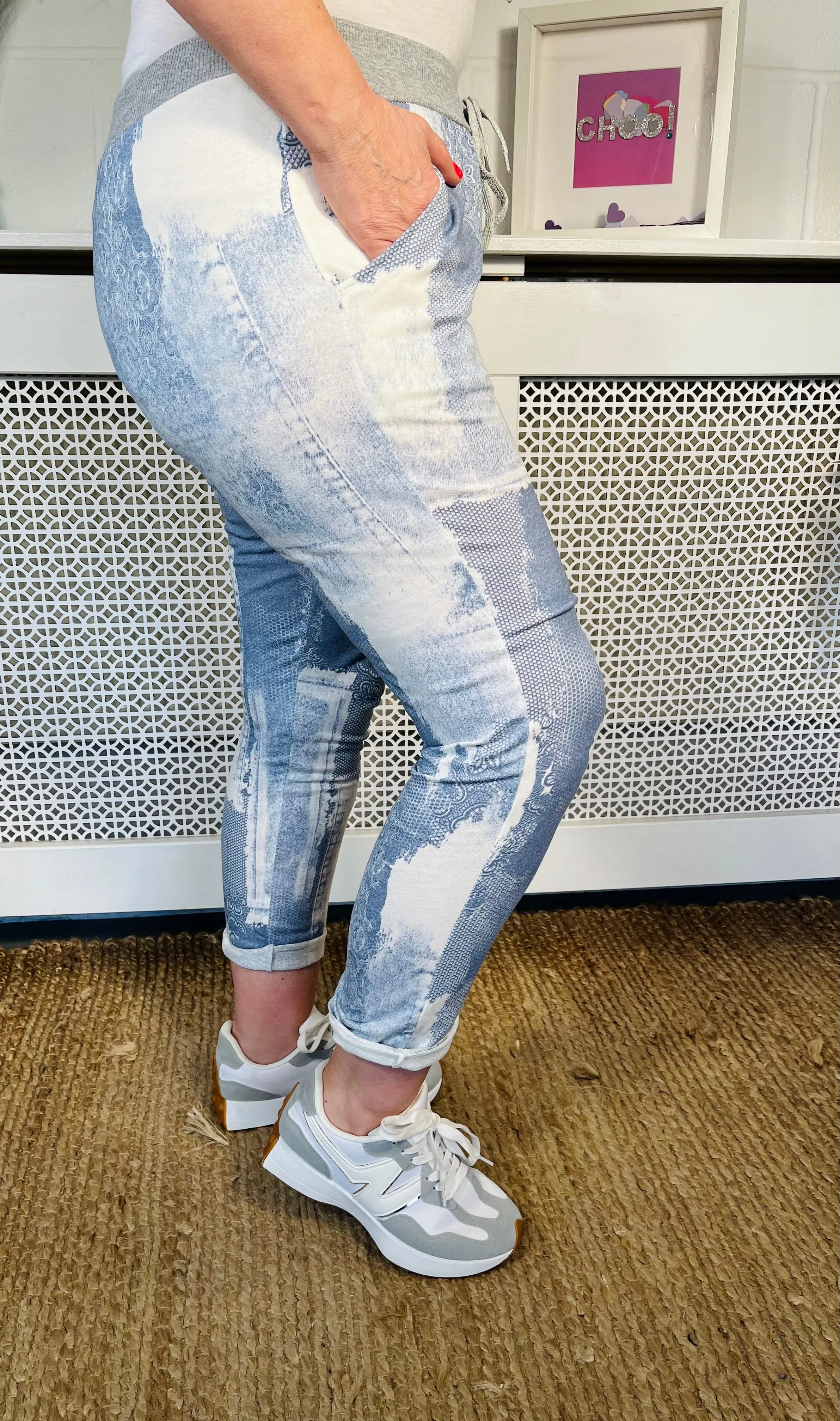 Alice joggers  - Denim Fusion - Light Wash