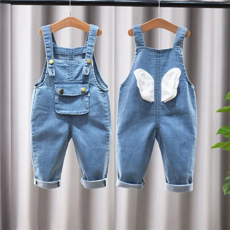 ARWEN & AJH GROUP  Jumpsuit Kids Overalls Boy GirlAutumn 2024 New Cute Cartoon Corduroy 0-3y Baby Long Pant Overalls for Children Trousers
