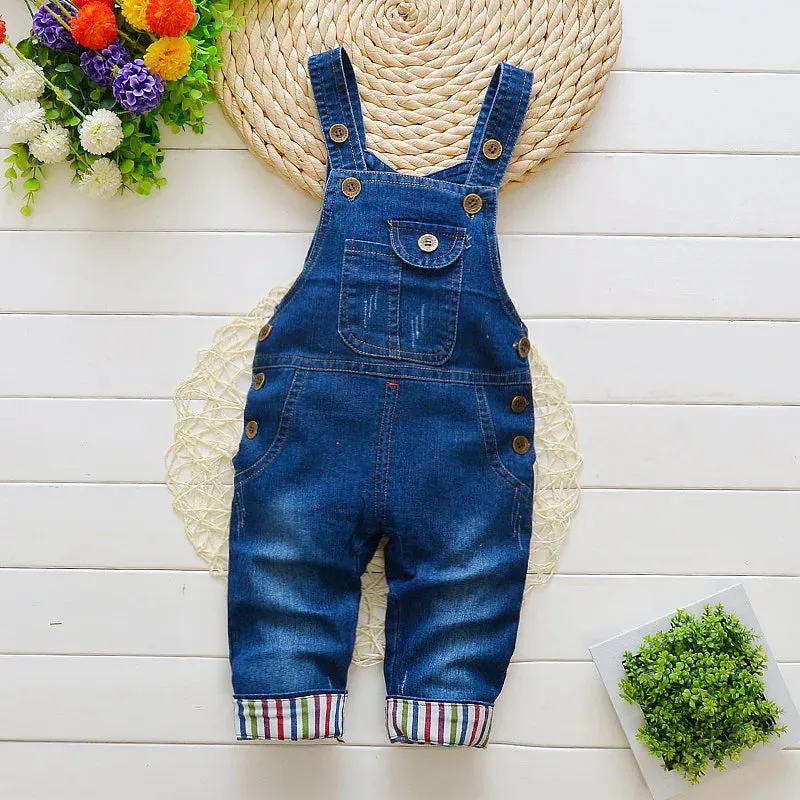 ARWEN & AJH GROUP  Jumpsuit Kids Overalls Boy GirlAutumn 2024 New Cute Cartoon Corduroy 0-3y Baby Long Pant Overalls for Children Trousers
