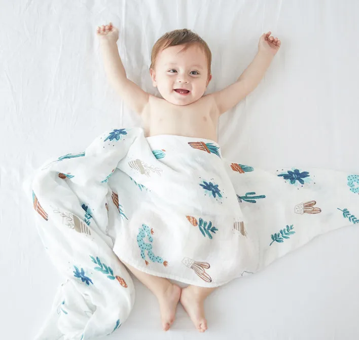 Bamboa Baby Muslin Swaddle Cloth