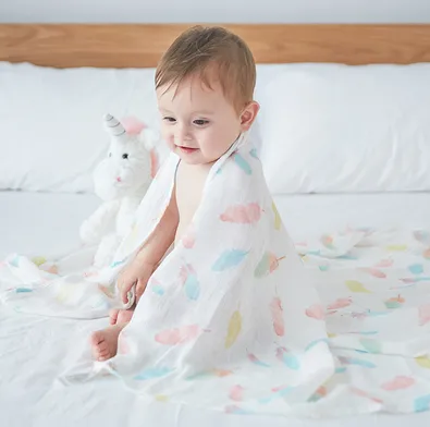 Bamboa Baby Muslin Swaddle Cloth
