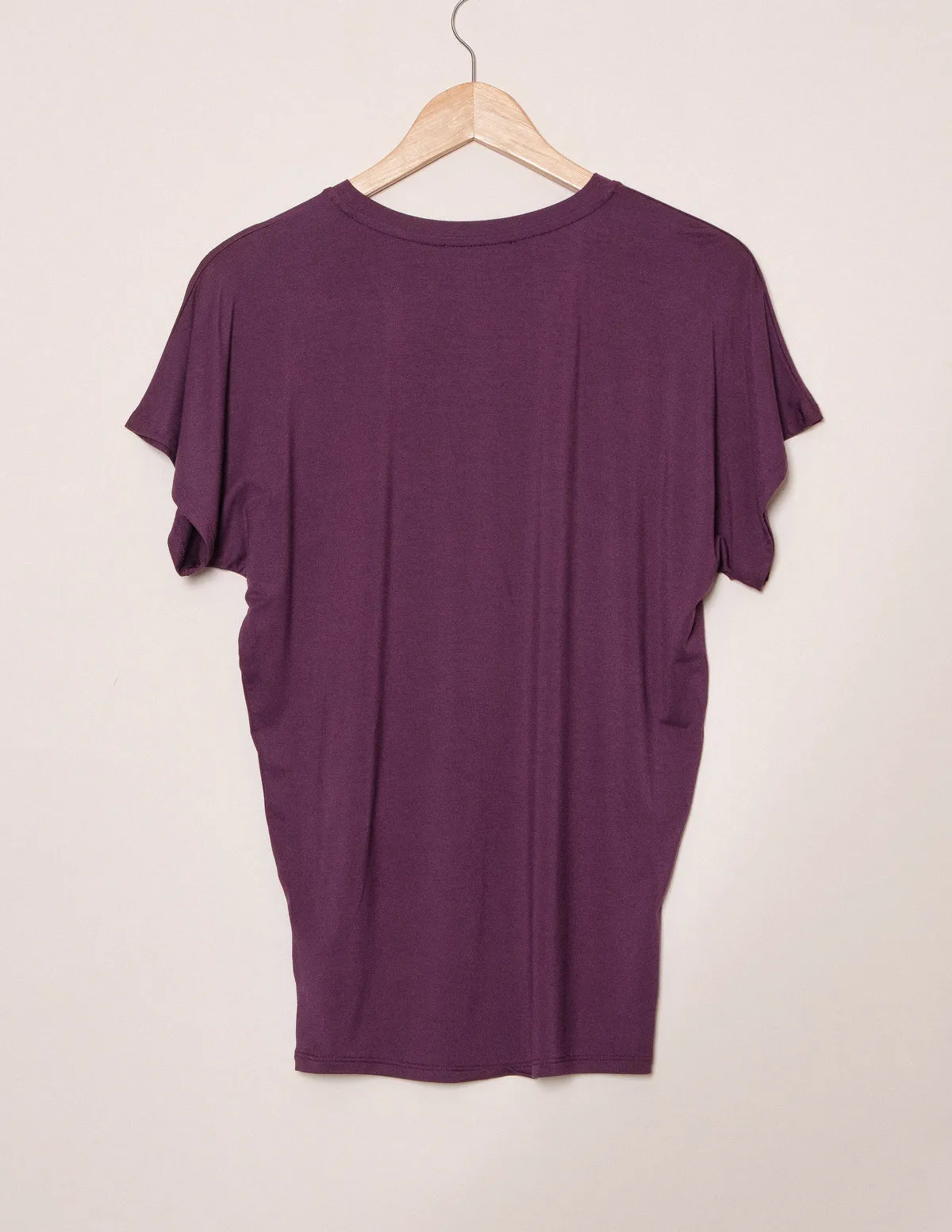 Bamboo Dolman Tunic - Fig