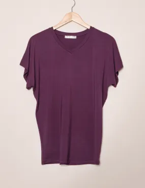 Bamboo Dolman Tunic - Fig