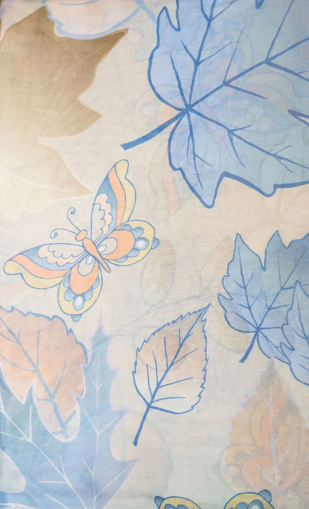 Butterfly Fringe Gift Boxed Scarf