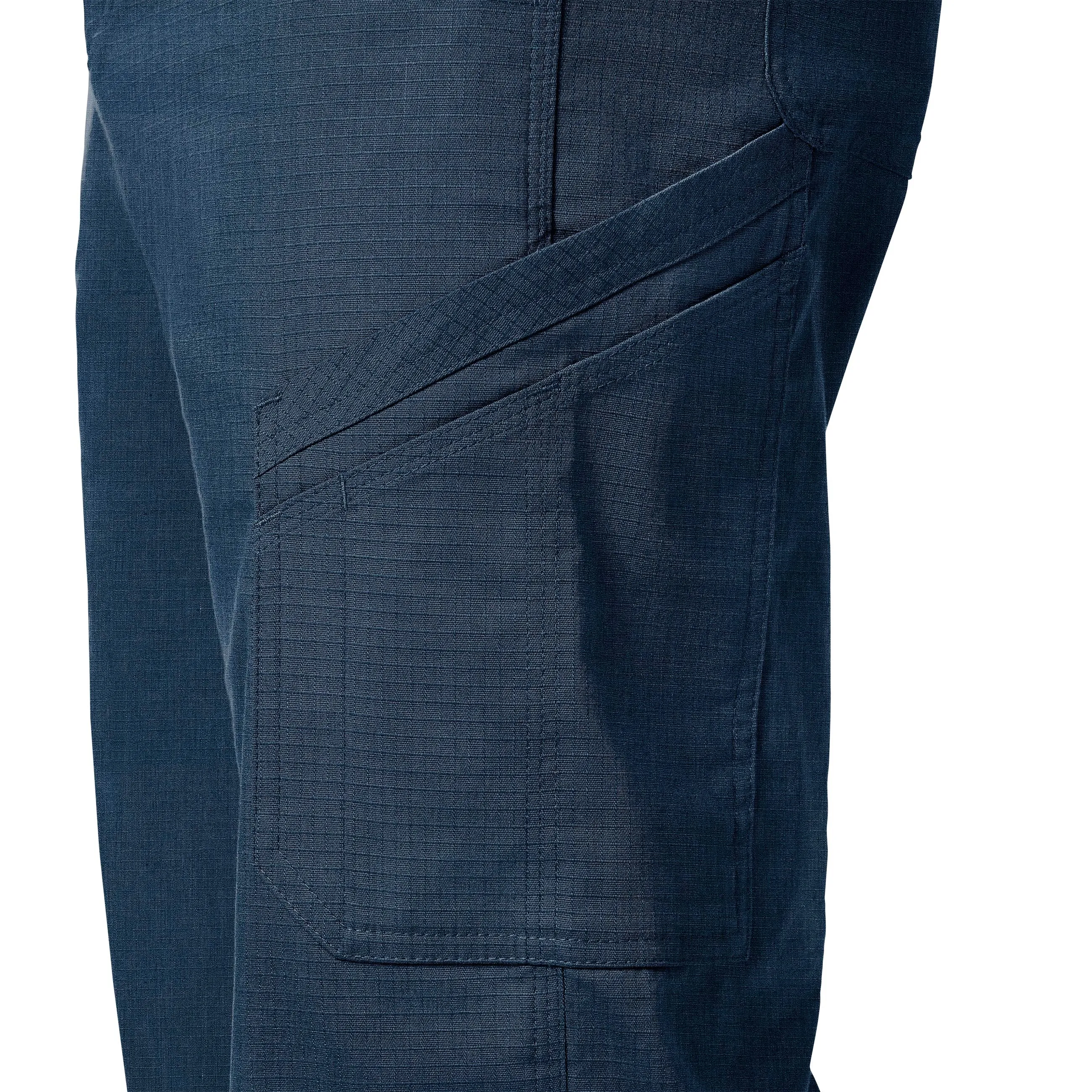 Carhartt Rugged Flex Ripstop Men’s Straight Leg Cargo Scrub Pant - Navy Heather