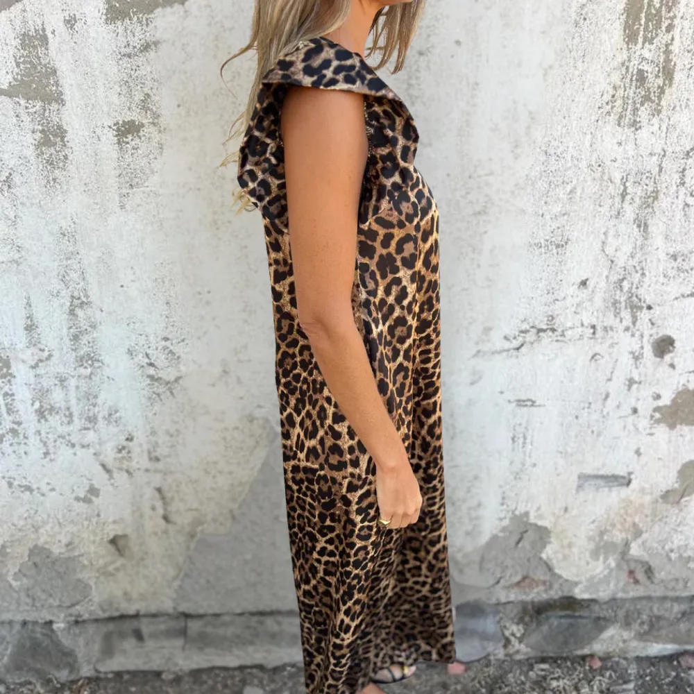 Freya™ - Leopard Print Maxi Dress