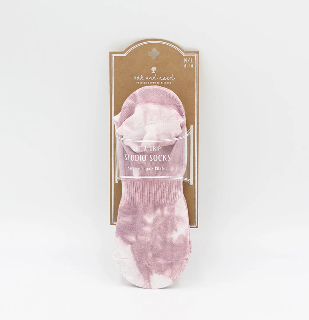 Get-a-Grip Studio Socks, Tie Dye