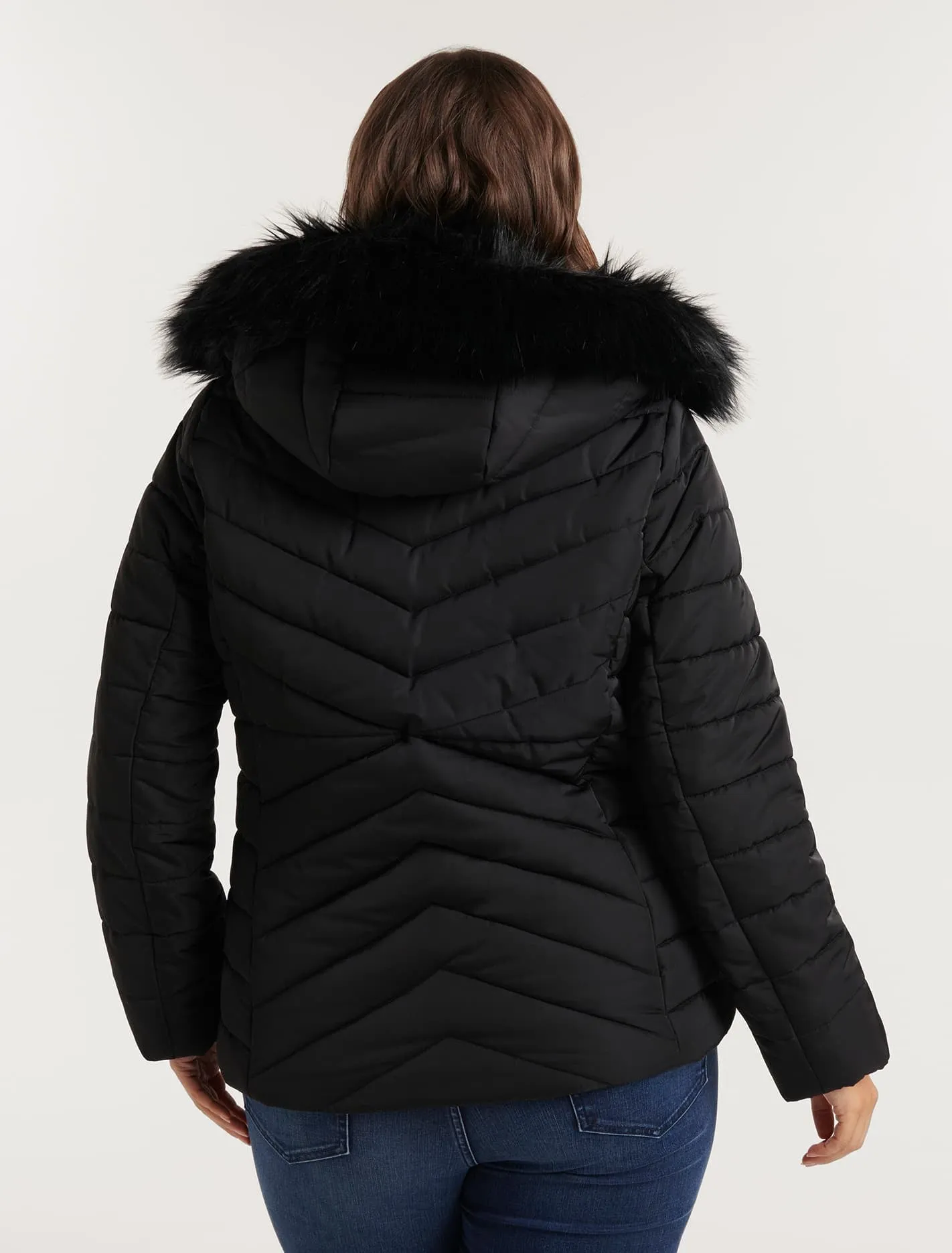 Greta Curve Short Puffa