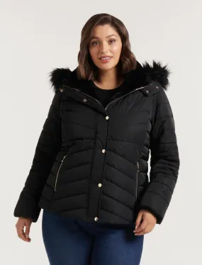 Greta Curve Short Puffa