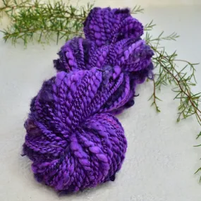 Handspun Chunky Tasmanian Merino Art Yarn in Medieval 13377