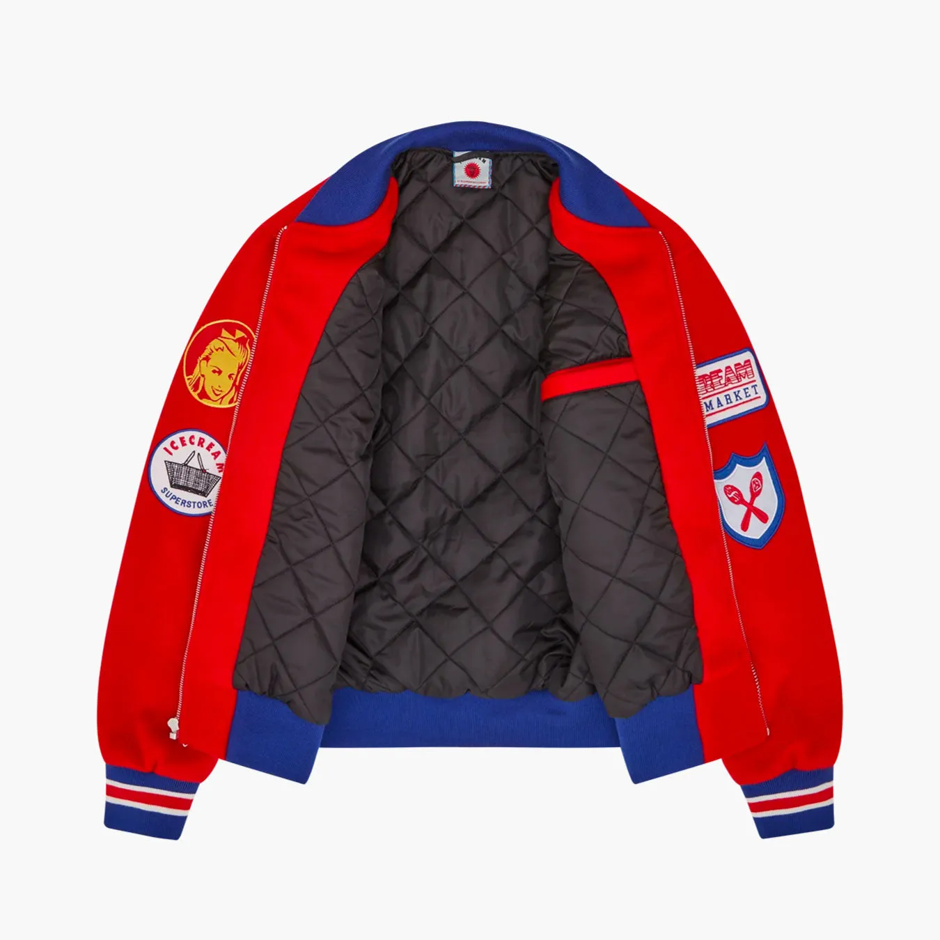 Icecream Supplies Varsity Jack Red