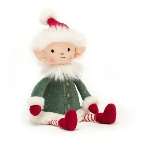 JELLYCAT LEFFY ELF SMALL MULTI-COLOURED 7X23 CM