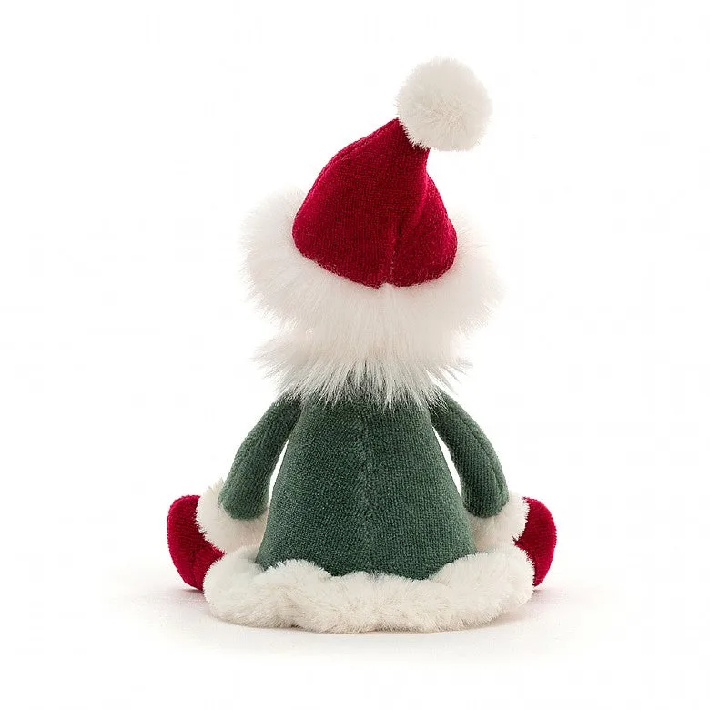 JELLYCAT LEFFY ELF SMALL MULTI-COLOURED 7X23 CM