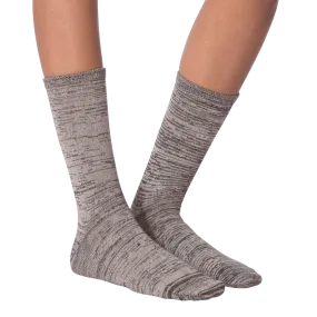K.Bell Soft and Dreamy Marled Gray Socks