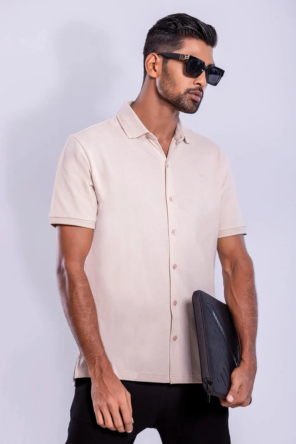 Knit Casual Shirt