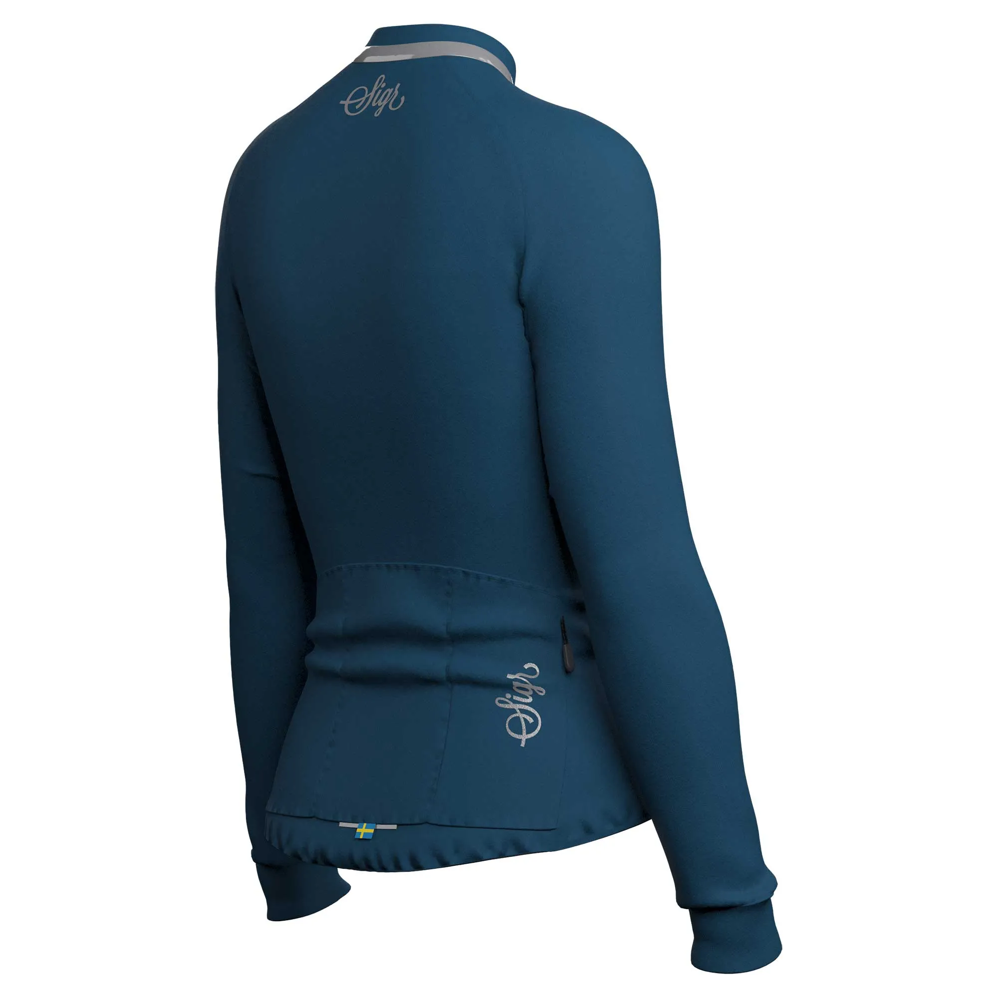 Ljung Blue Women's Warmer Long Sleeved Cycling Jersey