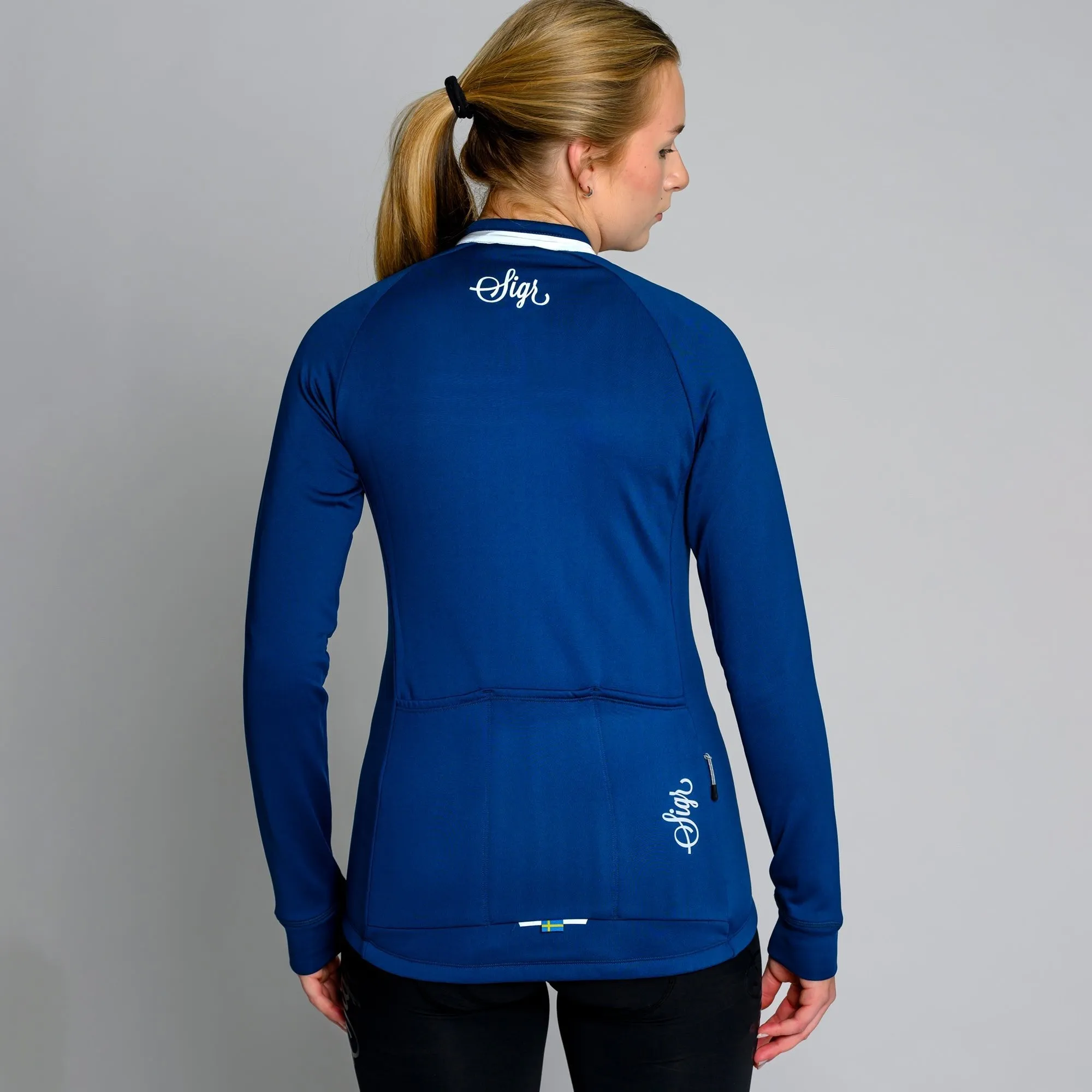 Ljung Blue Women's Warmer Long Sleeved Cycling Jersey