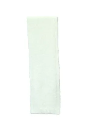 Mallory Boucle Knit Scarf in Cream