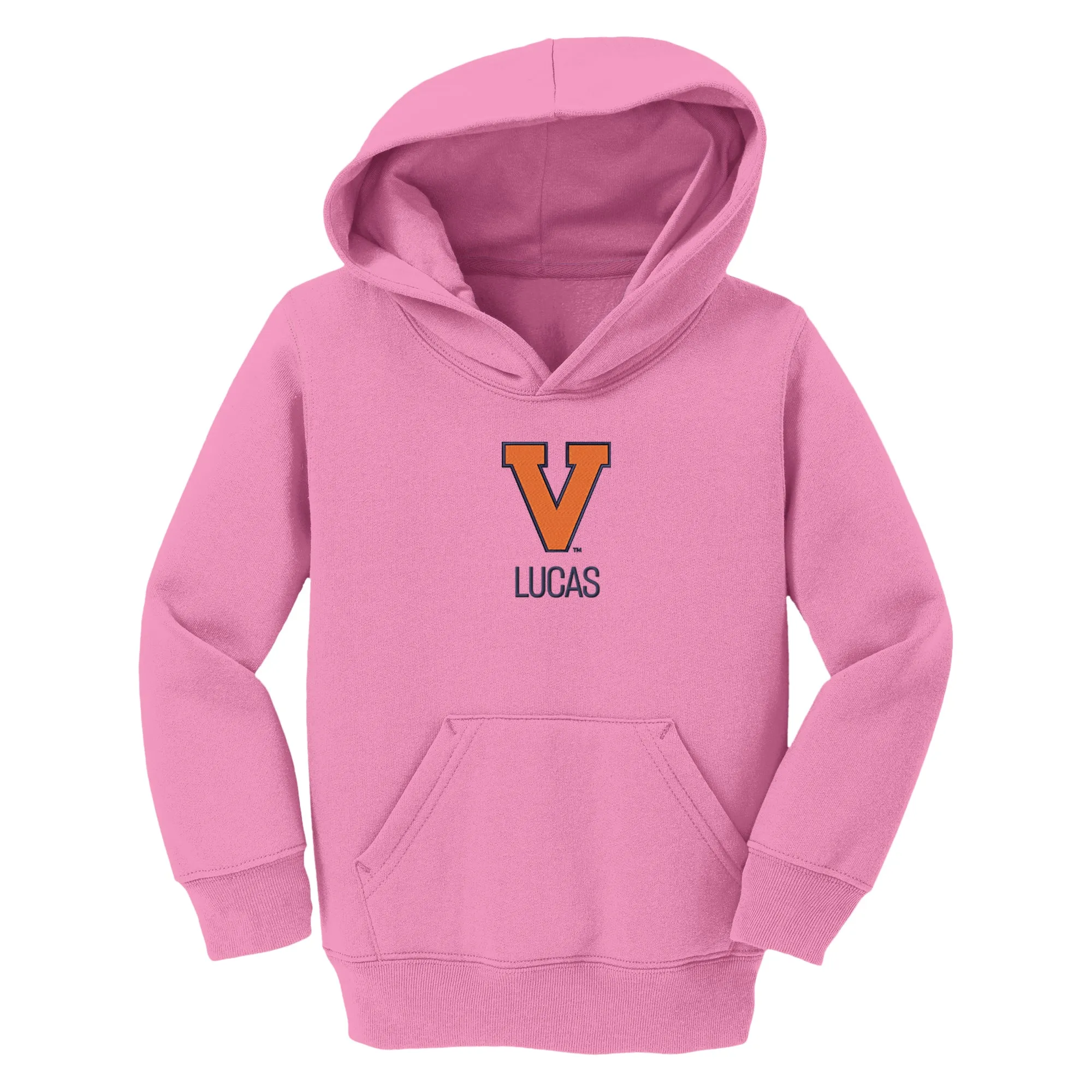 Personalized Virginia Cavaliers Institutional V Toddler Pullover Sweatshirt