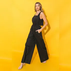 poplin' off jumpsuit