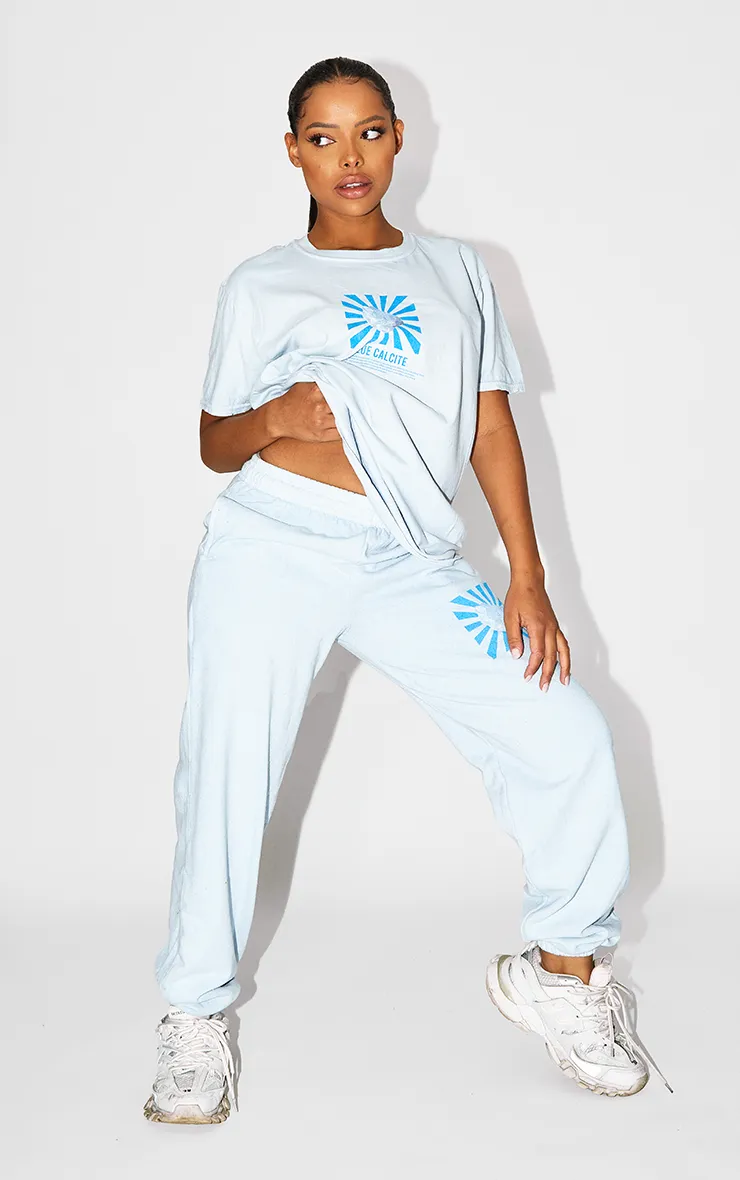 Spiritual Enlightenment Mind Body & Soul Crystals T-Shirt & Jogger Set