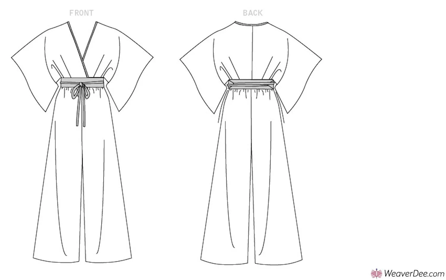 Vogue Pattern V1617 Misses' Jumpsuit